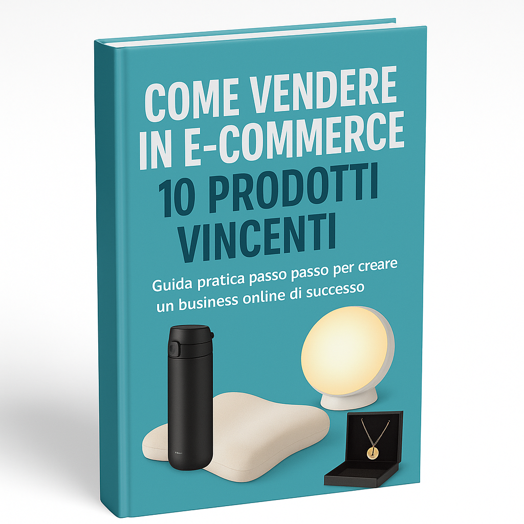 La Guida DIGITALE Definitiva per Vendere 10 prodotti vincenti in E-COMMERCE